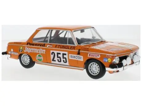 BMW 2002 #255 W.Stiller/A.Wagener Jagermeister Rally Monte Carlo 1973 1