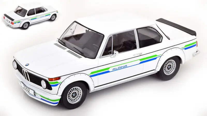 BMW 2002 ALPINA 1973 WHITE/DECORATED 1