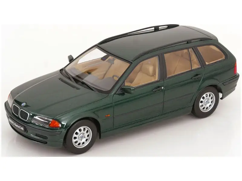 BMW 3 Series E46 Touring 1999 Green Metallic 1