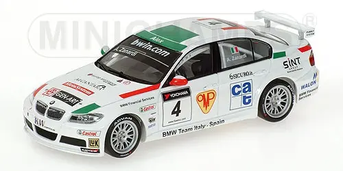 BMW 320 SI BMW ITALY ALESSANDRO ZANARDI WINNER ISTANBUL WTCC 2006 - 1/43 - Minichamps