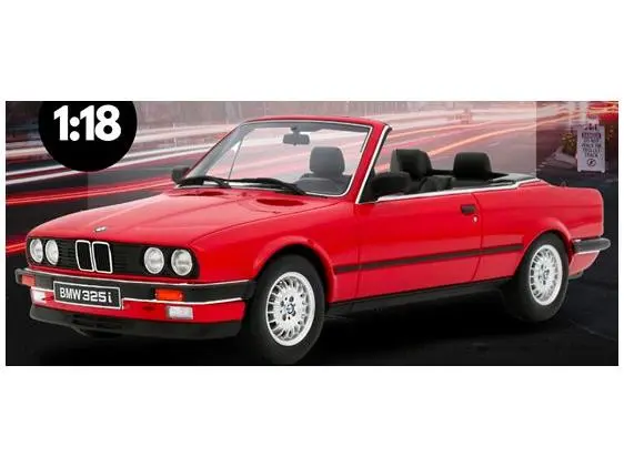 BMW 325i Convertible Bright Red 308 1986 1