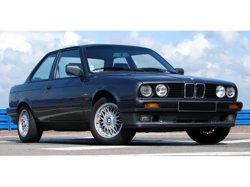 BMW 325i Delphin Grey Metallic 1987 1