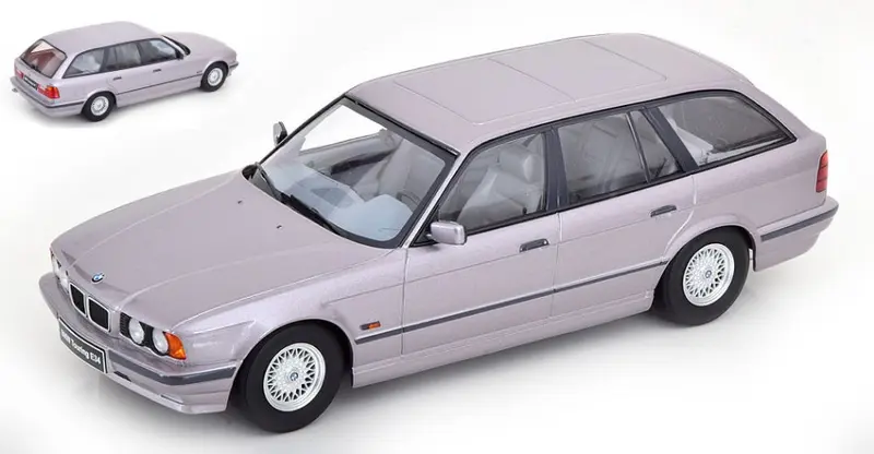 BMW 5-SERIES TOURING E34 ARTIC SILVER 1