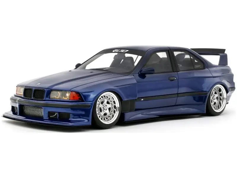 BMW E36 LTO Saloon Turbo Khyzyl Saleem Avus Blue 2023 1