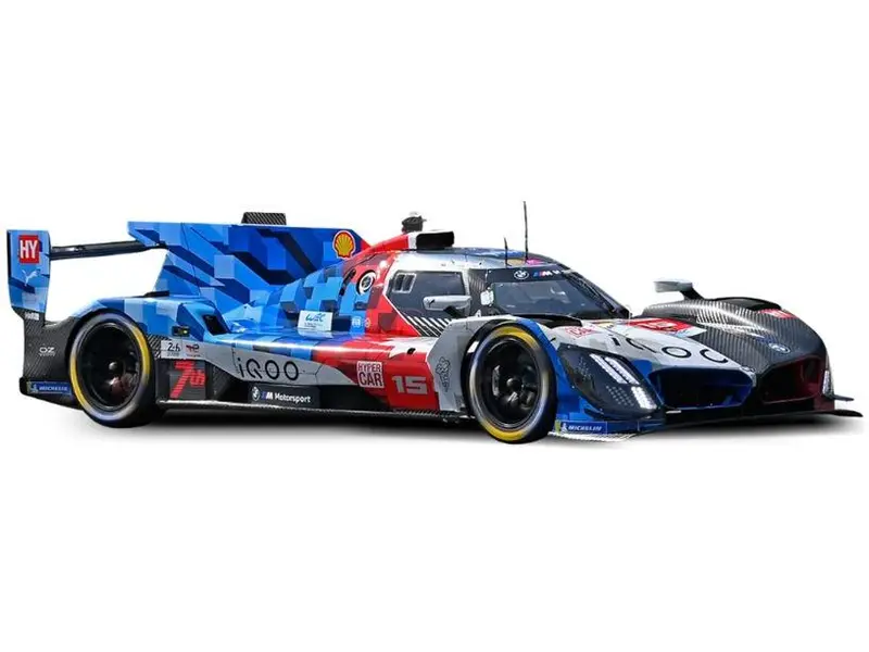 BMW M Hybrid V8 LMDh Camouflage Magnussen Marciello/Vanthoor #15 Le Mans 2025 1