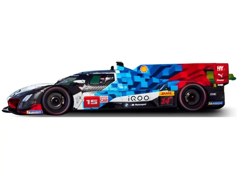BMW M Hybrid V8 LMDh Camouflage Magnussen Marciello/Vanthoor #15 Qatar 2025 1