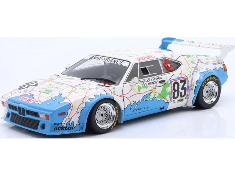 BMW M1 #83 24H Le Mans 1980 Quester/Pironi Mignot 1