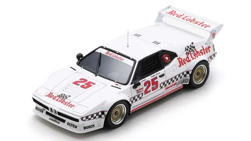 BMW M1 N.25 CHAMPION GTO IMSA 1981 K.MILLER-D.COWART 1