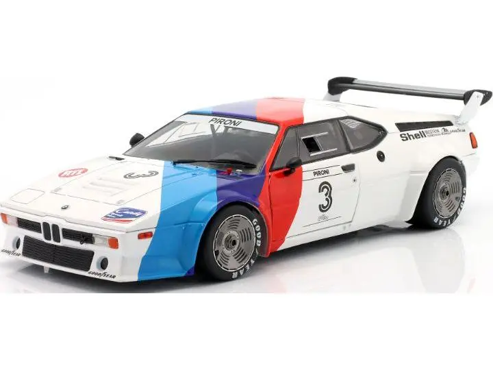 BMW M1 Procar #3 M1 Procar Series 1979 Didier Pironi Werksdesign w/M-Stripes 1