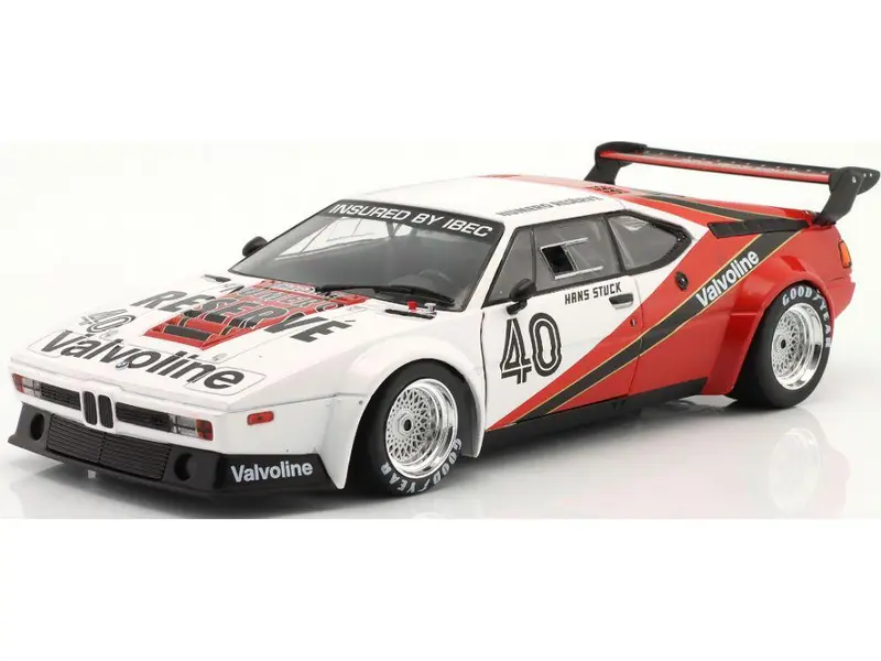 BMW M1 Procar #40 Hans-Joachim Stuck Winner Monaco Procar Series 1980 1