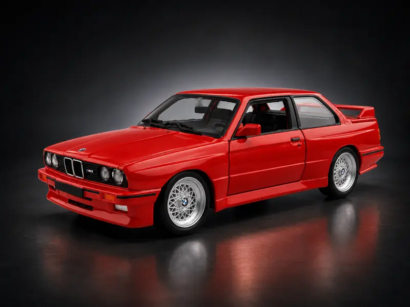BMW M3 (E30) 1988 red 1