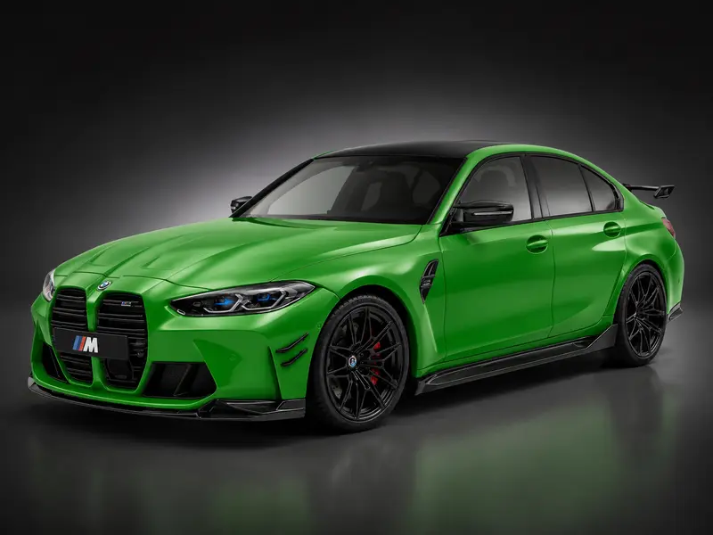 BMW M3 (G80) Performance Parts Signal Green Uni 2024 1