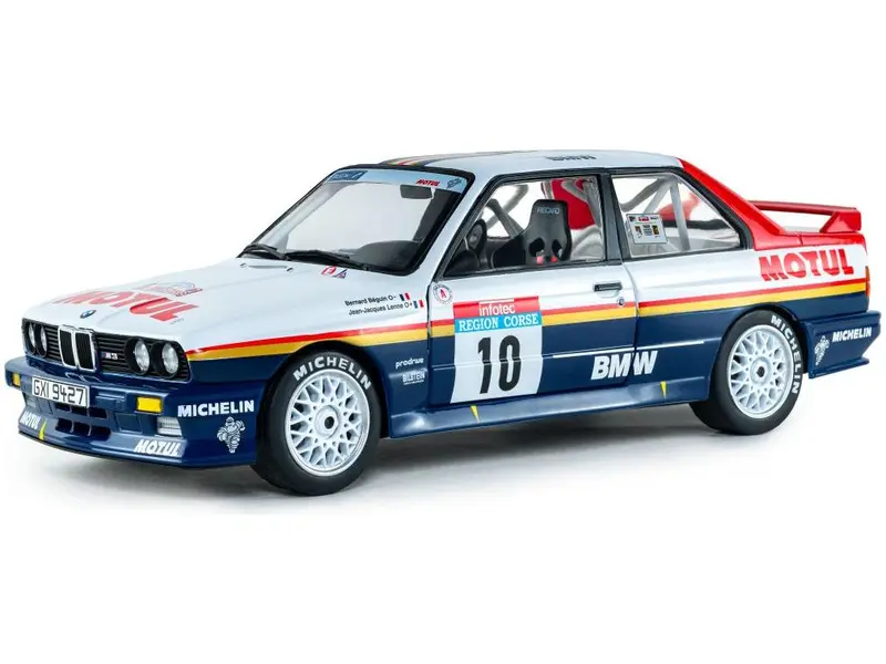 BMW M3 GR.A White #10 B.Beguin/J-J.Lenne Rallye Tour De Corse 1987 1