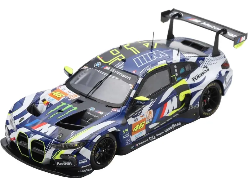 BMW M4 GT3 EVO Team WRT #46 Le Mans 24H 2024 V. Rossi/A. Al Harthy/M. Martin 1