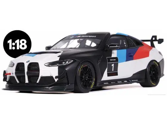 BMW M4 GT4 White Presentation 2022 1