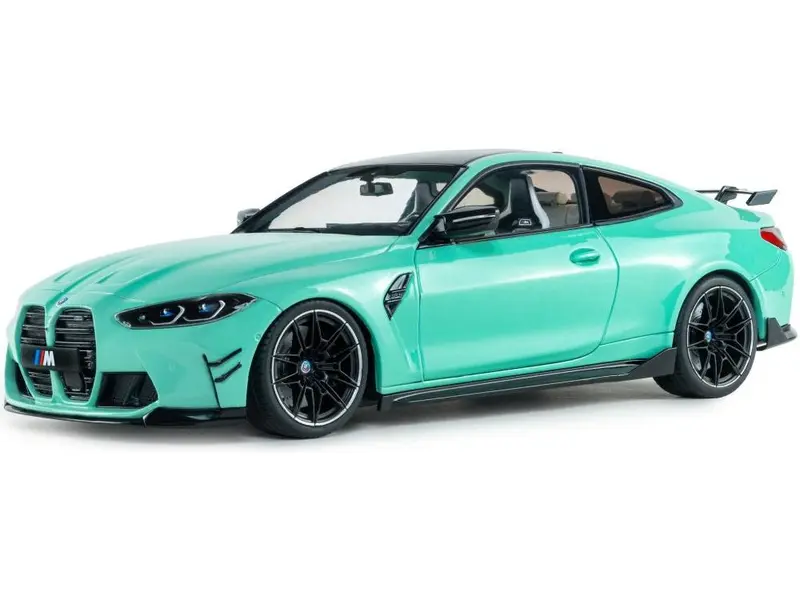 BMW M4 Peformance Parts Solido Works Turquoise 2025 1