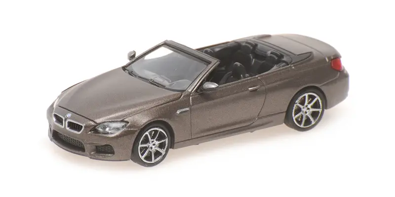 BMW M6 CABRIO GREY 2015 - 1/87 - Minichamps