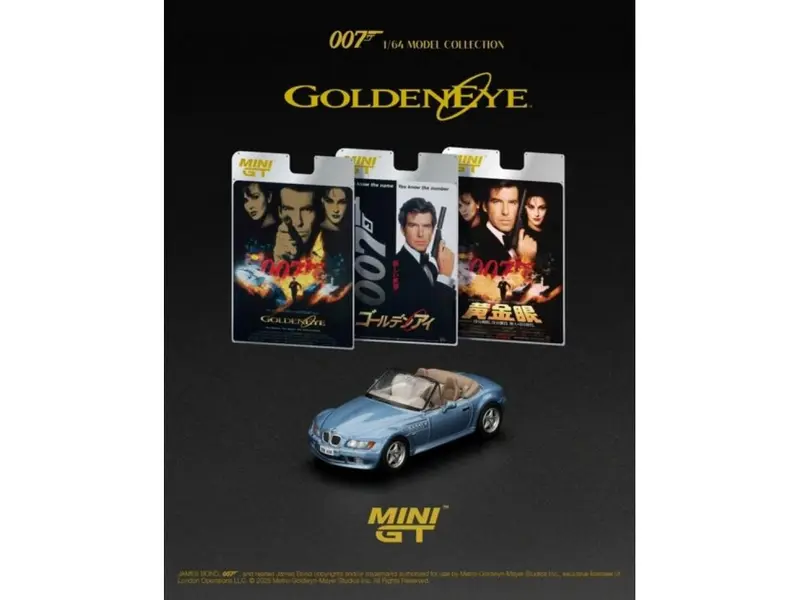 BMW Z3 Goldeneye (LHD) English Blister Packaging 1