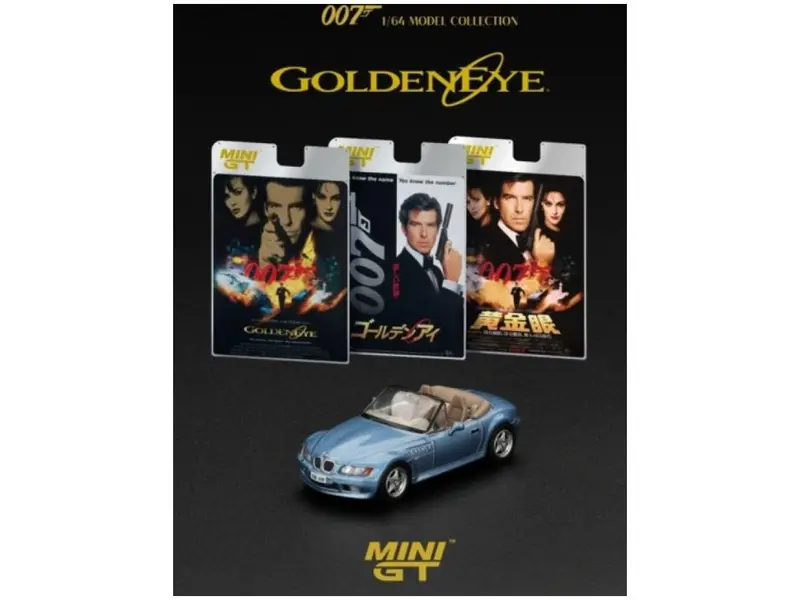 BMW Z3 Goldeneye (LHD) Japanese Blister Packaging 1