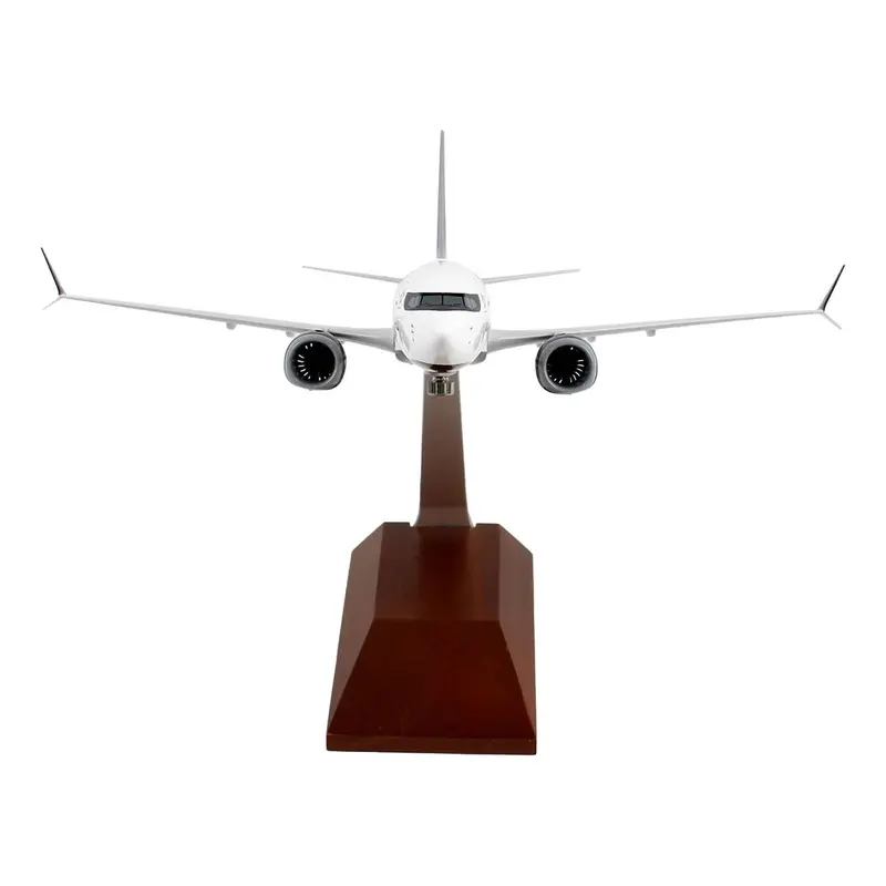 Boeing 737 MAX 8 Commercial Aircraft "Air Canada" (C-FTJV) White with Black Tail (Snap-Fit) 1/130 Plastic Model by Skymarks