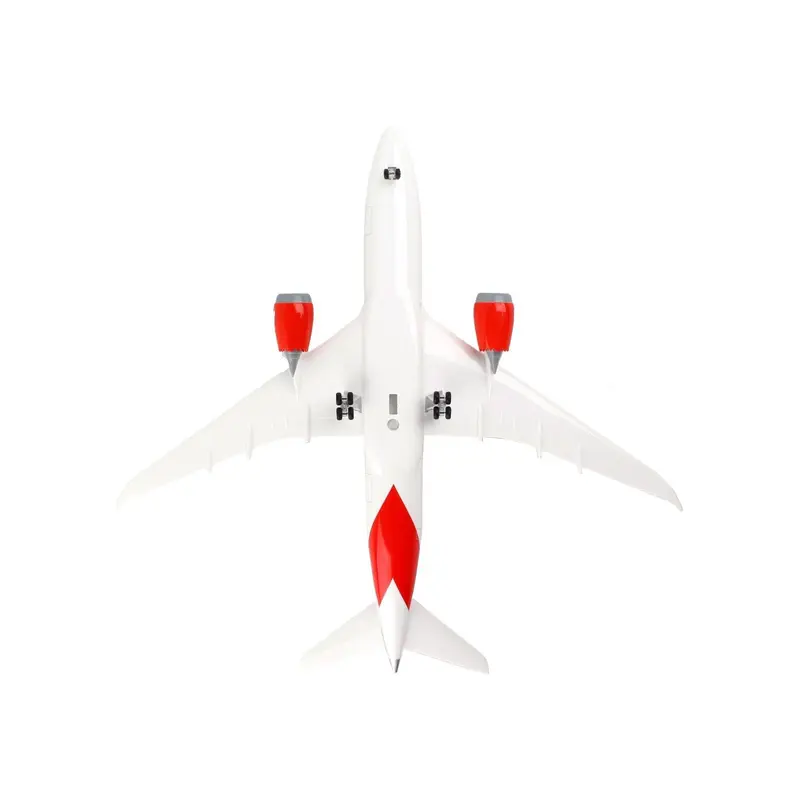Boeing 787-8 Commercial Aircraft with Landing Gear "Avianca Colombia" White with Orange Tail (Snap-Fit) 1/200 Plastic Model by Skymarks