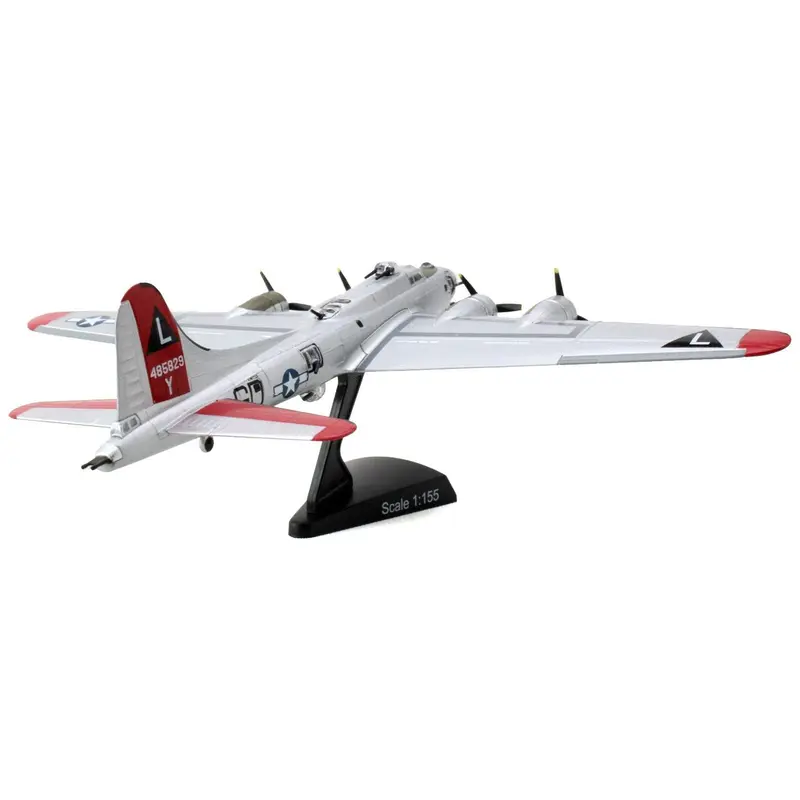 Boeing B-17G Flying Fortress Bomber Aircraft "Yankee Lady" United States Army Air Force 1/155 Diecast Model Airplane by Postage Stamp