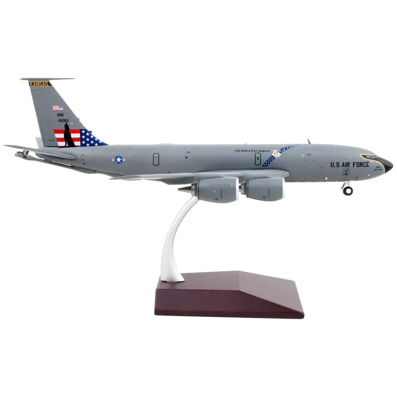 Boeing KC-135 Stratotanker Tanker Aircraft "Kansas Air National Guard" United States Air Force "Gemini 200" Series 1/200 Diecast Model Airplane by GeminiJets
