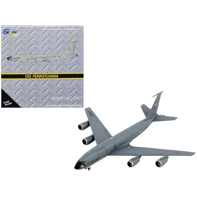 Boeing KC-135T Stratotanker Tanker Aircraft "Pittsburgh IAP Pennsylvania Air National Guard" United States Air Force "Gemini Macs" Series 1/400 Diecast Model Airplane by GeminiJets