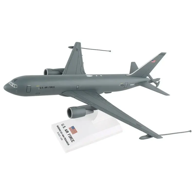 Boeing KC-46A Pegasus Aircraft "United States Air Force" (N462KC) Gray (Snap-Fit) 1/200 Plastic Model by Skymarks