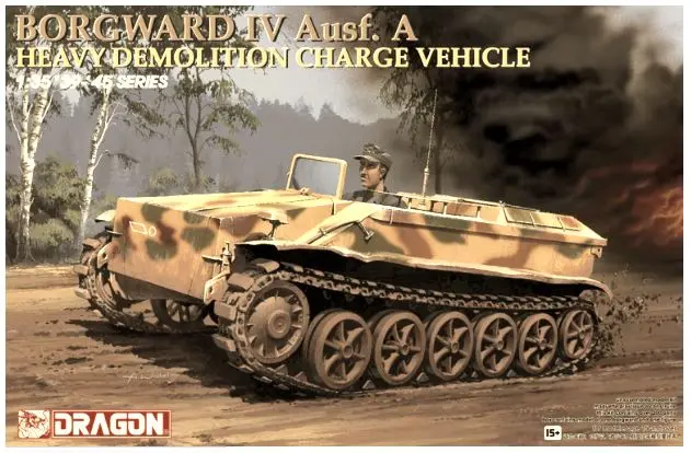 BORGWARD IV AUSF. A HEAVY DEMOLITION CHARGE VEHICLE KIT 1