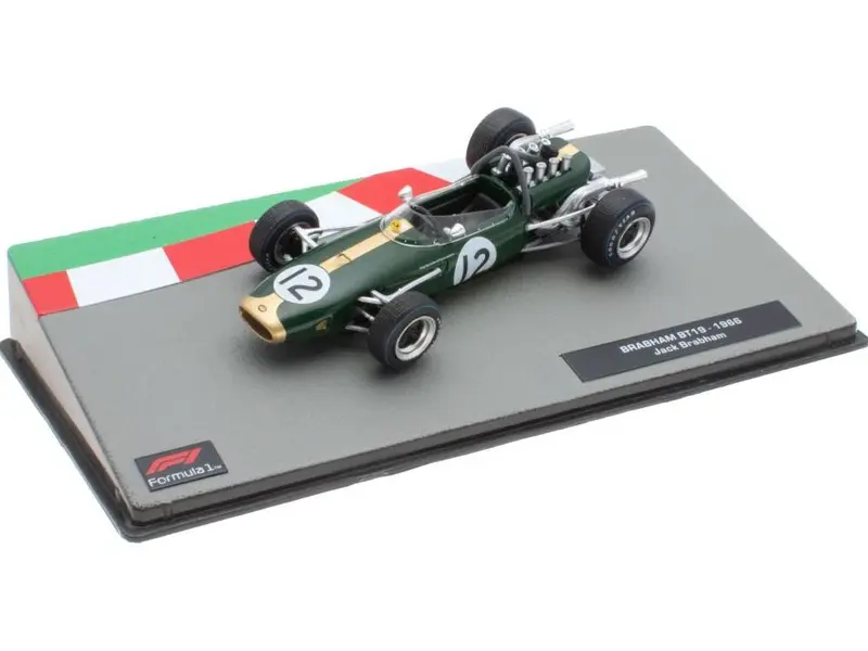 Brabham BT19 #12 F1 1966 Jack Brabham 1