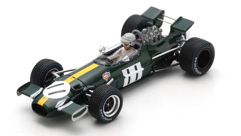 BRABHAM BT26A JACK BRABHAM 1969 N.11 6th DUTCH GP 1