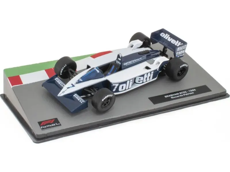 Brabham BT55 #7 F1 1986 Riccardo Patrese 1