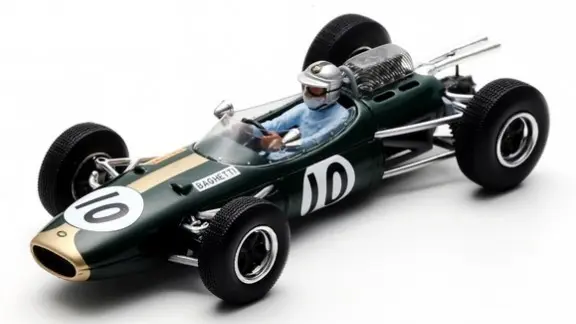 BRABHAM BT7 N.10 ITALY GP 1965 GIANCARLO BAGHETTI 1