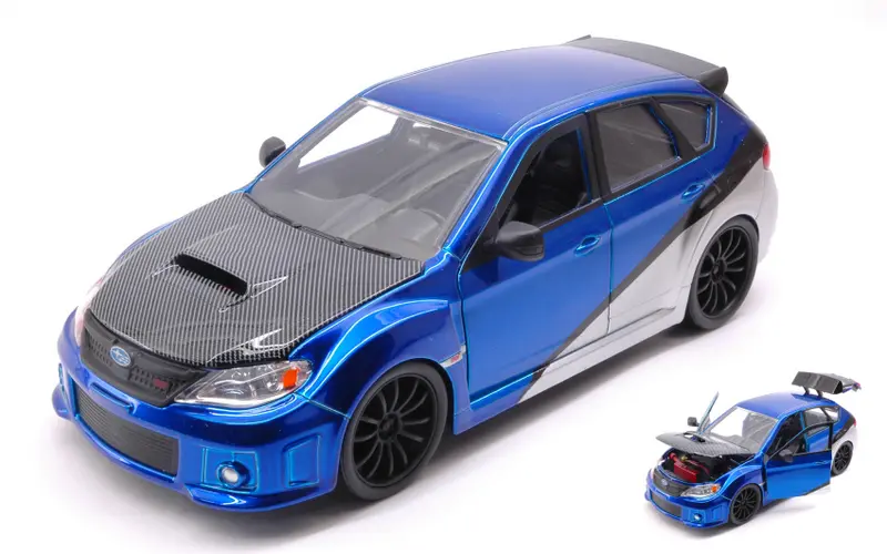 BRIAN'S SUBARU IMPREZA STi FAST & FURIOUS BLUE/SILVER 1