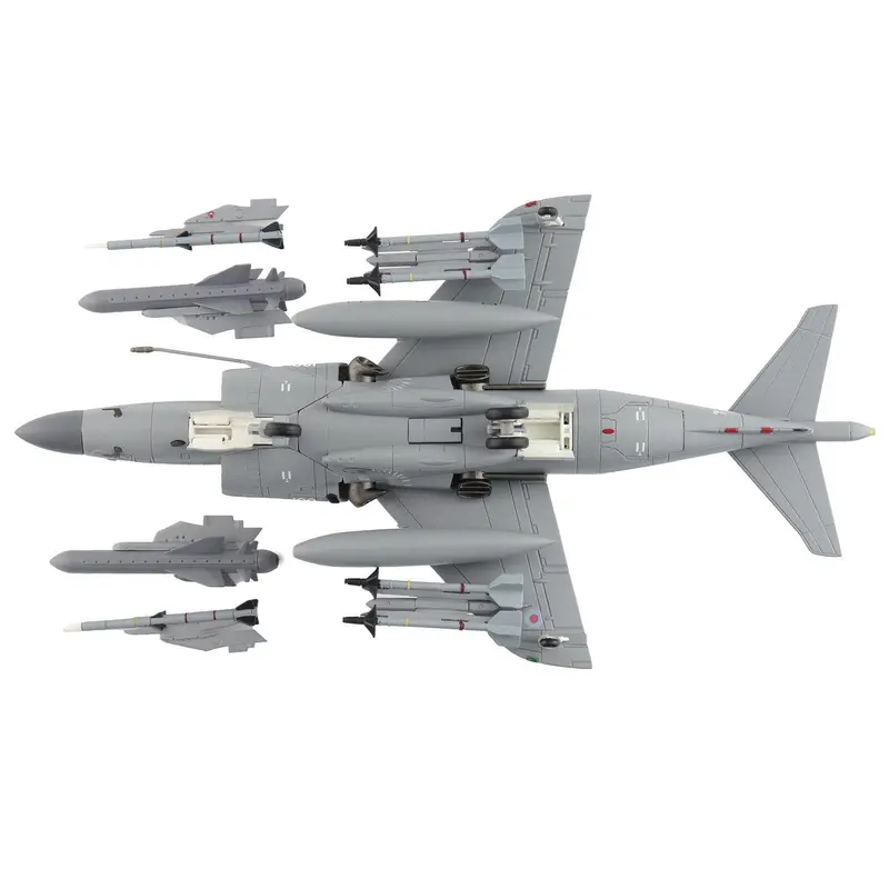 British Aerospace Sea Harrier FA.2 Aircraft with Sea Eagle Missiles "ZH796" (2018) British Royal Navy "Air Power Series" 1/72 Diecast Model by Hobby Master