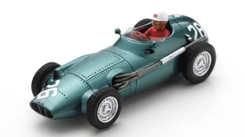 BRM P25 LES LESTON 1957 N.26 BRITISH GP 1