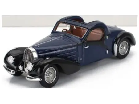 Bugatti 57C Atalante Coupe Blue/Black sn.57641 Toit Ouvrant Open Roof 1938 1
