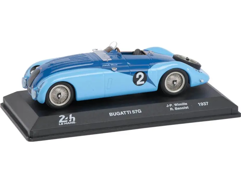 Bugatti 57G #2 Winner Le Mans 24H 1937 Benoist/Wimille 1