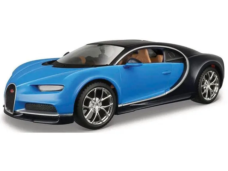 Bugatti Chiron Metal Kit Blue/Black 1