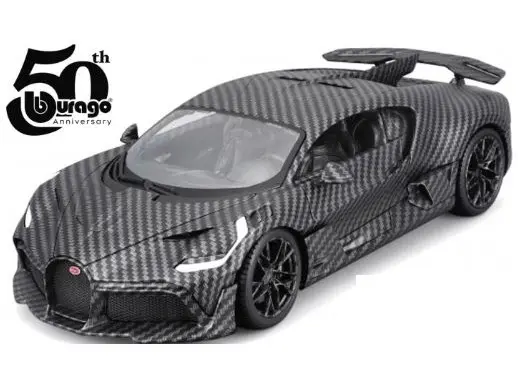 Bugatti Divo 2019 Carbon Bburago 50th Anniversary 1