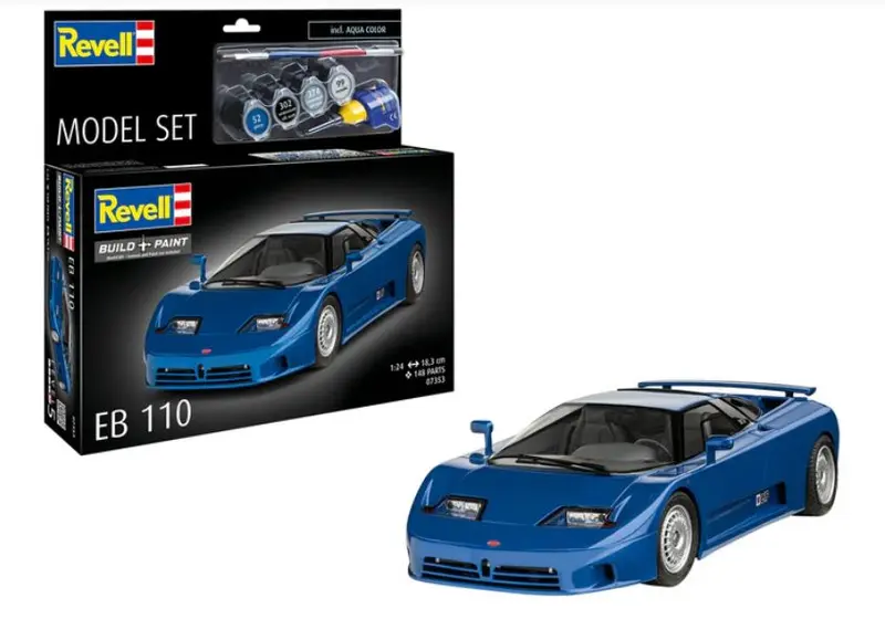 BUGATTI EB110 MODEL SET KIT 1