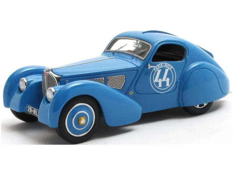 Bugatti T51 Dubos Paris-Nice #44 1931 1