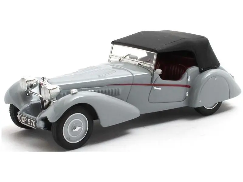 Bugatti T57SC Roadster VandenPlas Closed Grey 1938 Limited Edition 120pcs 1
