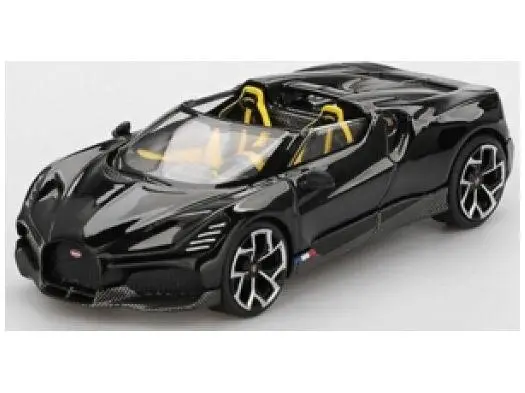 Bugatti W16 Mistral Black (LHD) Blister Packaging 1