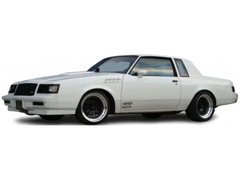 Buick Grand National 1987 White 1