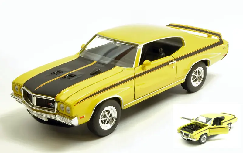 BUICK GSX 1970 YELLOW/BLACK 1