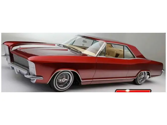 Buick Riviera 1965 red metallic 1