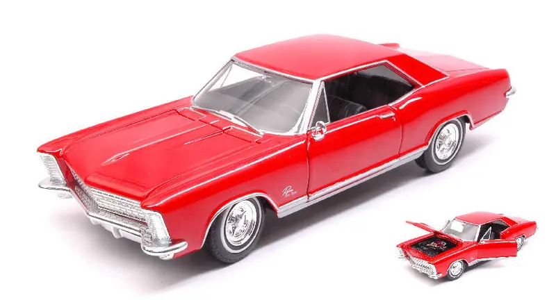 BUICK RIVIERA GRAN SPORT 1965 RED 1