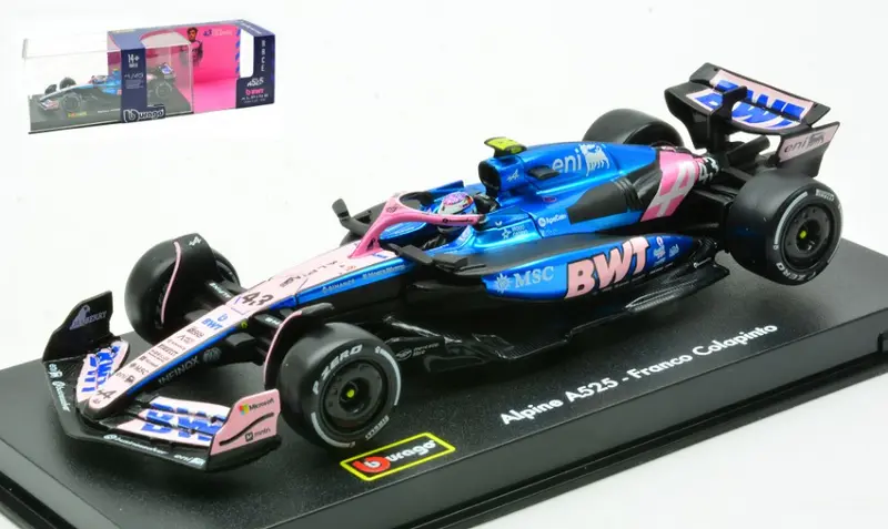BWT ALPINE A525 N.43 FRANCO COLAPINTO SIGNATURE 1